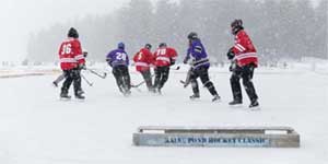 pond hockey